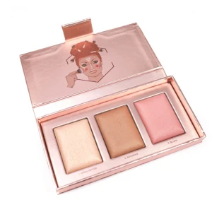 Contour glamour set, (bronzing poeder, blush & highlighter) tijdelijk niet leverbaar